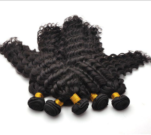 Malaysian Virgin Hair Weave Water Wave Natural Black