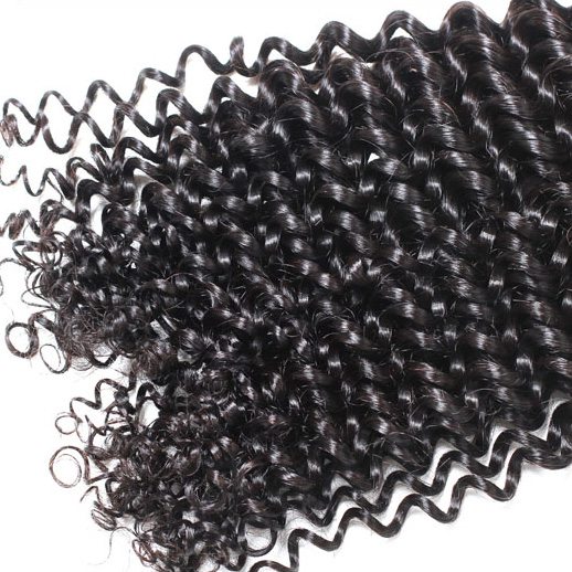 Deep Wave Natural Black Virgin Malaysian Hair Weave Bundles