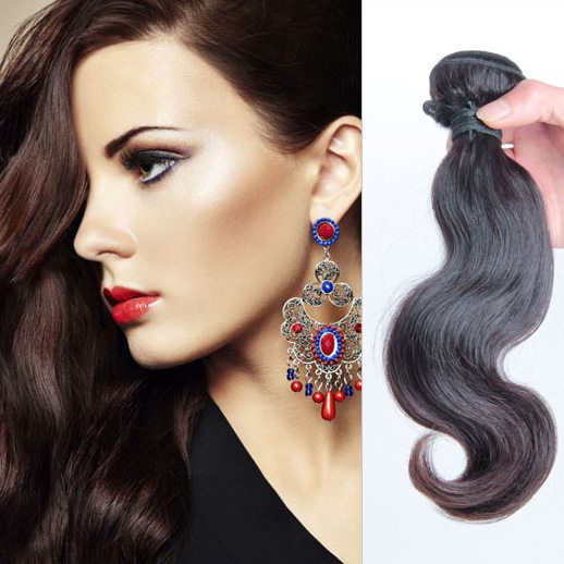 Body Wave Natural Black Virgin Malaysian Hair Bundles Weave