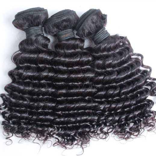 3 pcs Virgin Malaysian Hair Weave Deep Wave Bundles
