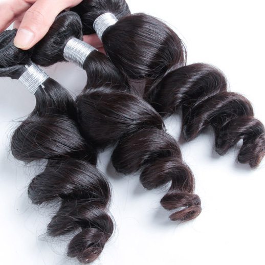 Black Loose Wave Virgin Peruvian Hair Bundles Weave - Zever Hair 2