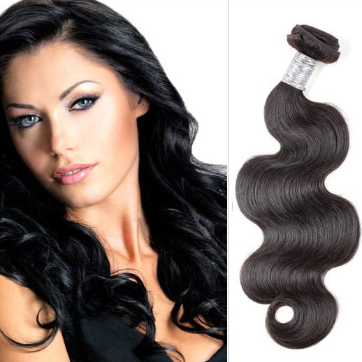 Body Wave Black Peruvian Virgin Hair Weft Bundles