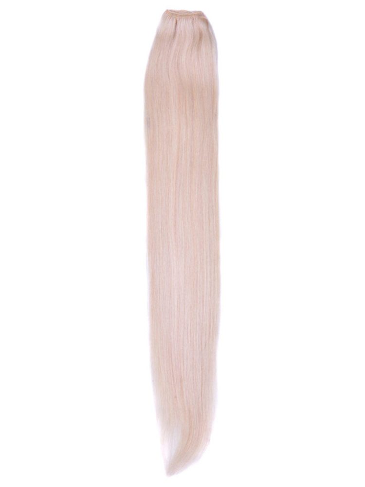 Bleach White Blonde(#613) Silky Straight Remy Hair Weft