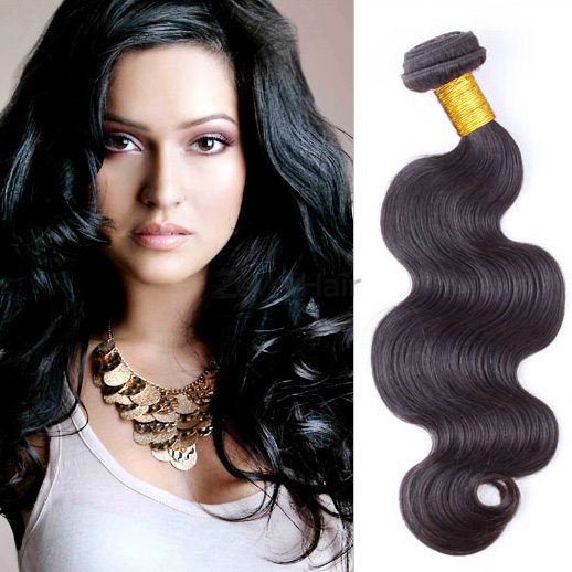 Natural Black Body Wave Virgin Brazilian Hair Bundles - Zever Hair 0