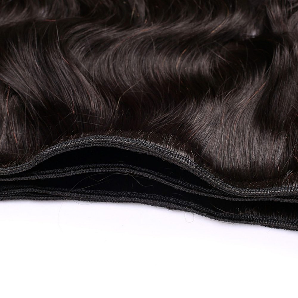 Virgin Brazilian Deep Wave Hair Bundles Black - Zever Hair 3