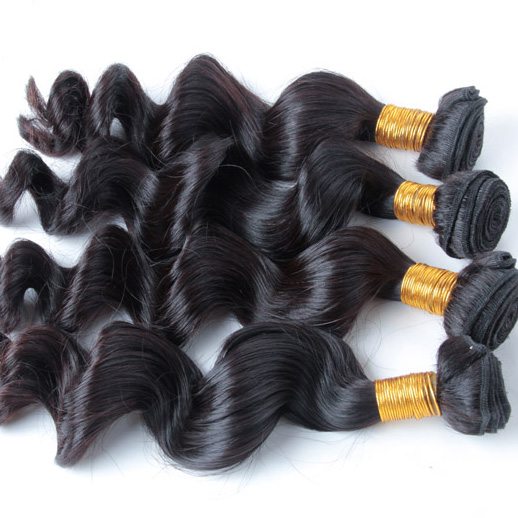 3 pcs Black Loose Brazilian Virgin Hair Bundles