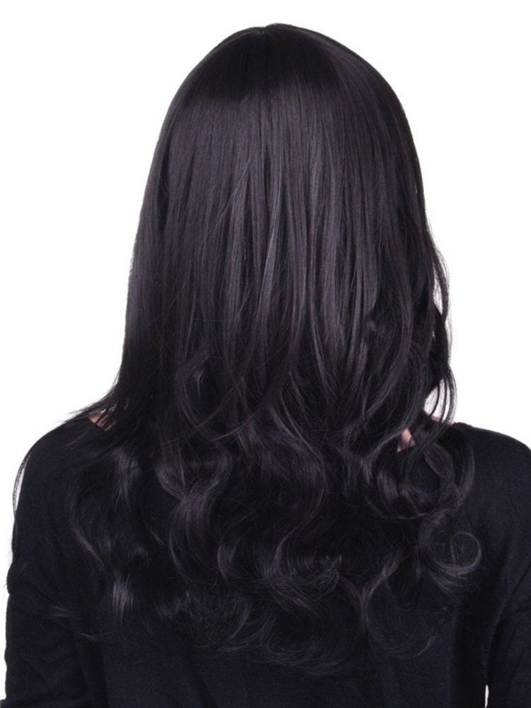 Natural Black(#1B) Premium Body Wave Clip In Hair Extensions 7 Pieces
