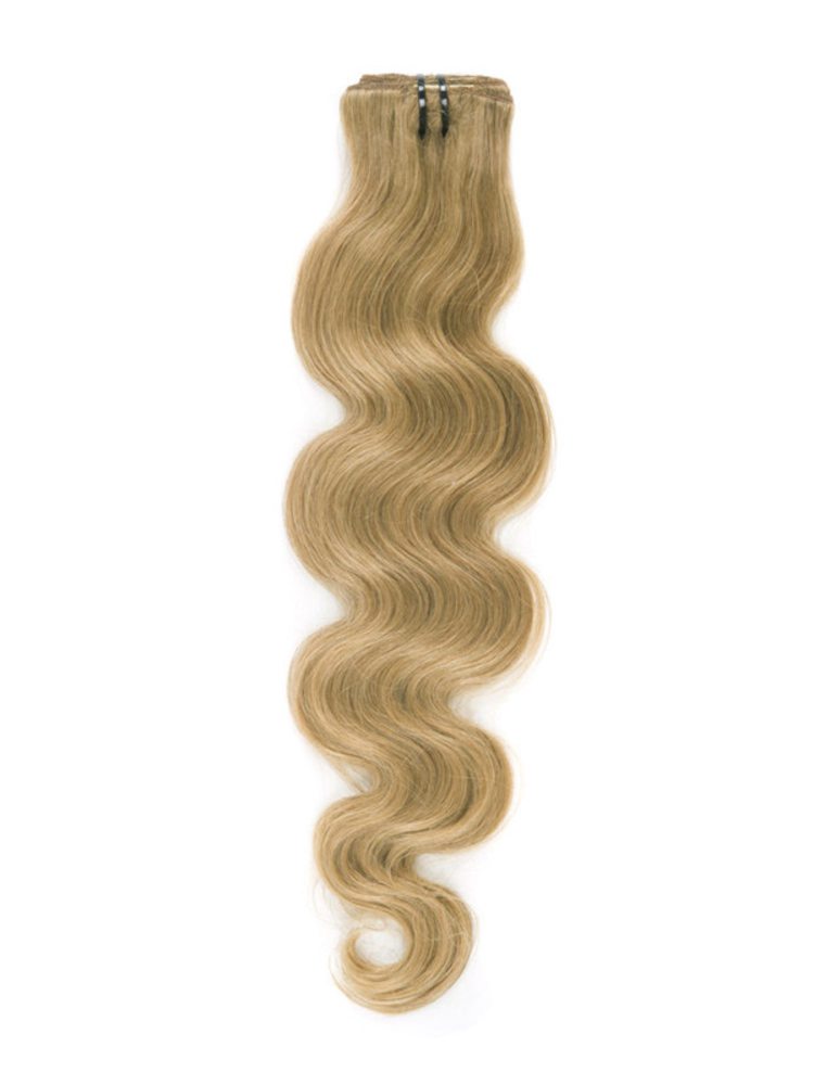 Strawberry Blonde(#27) Premium Body Wave Clip In Hair Extensions 7 Pieces