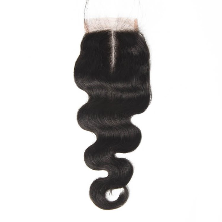 4*4 Unprocessed Virgin Hair Body Wave Lace Closure Natural Color - Zever Hair 2