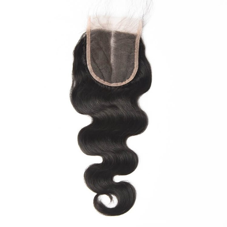 4*4 Unprocessed Virgin Hair Body Wave Lace Closure Natural Color - Zever Hair 3