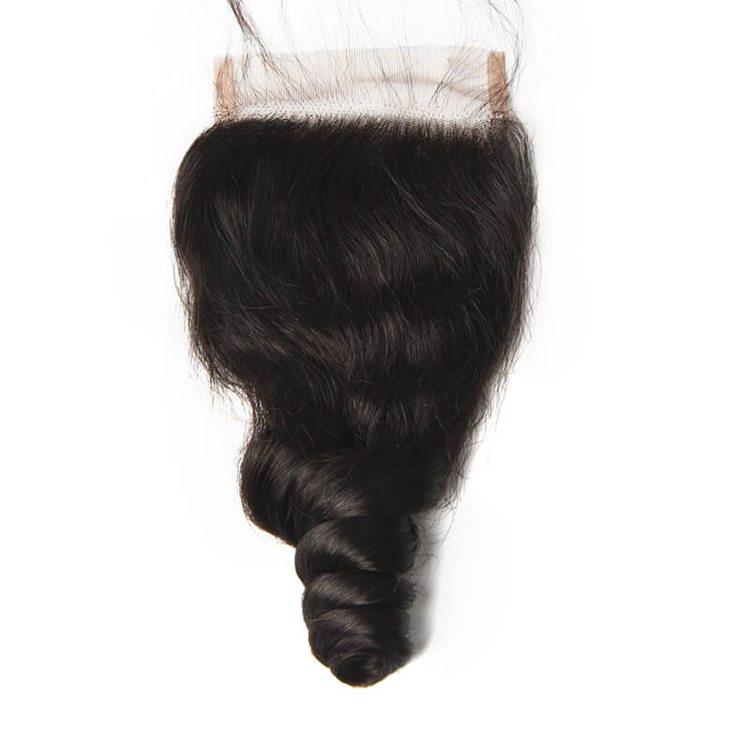 Human Hair Closure Loose Wave Lace Closure