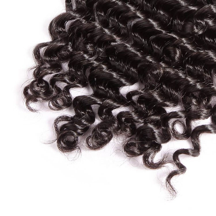 Soft Like Silk Brazilian Hair Closure Deep Wave Lace Closure 4x4 Inches - Zever Hair 2