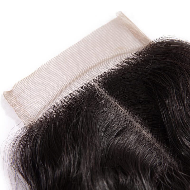 Smooth Virgin Hair Lace Closure 4*4 Loose Curly Closure For Women - Zever Hair 3