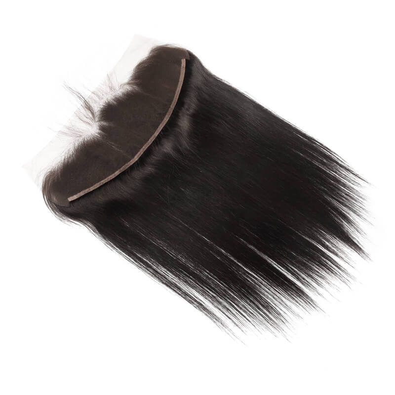 Silky Straight Lace Frontal Made by Real Virgin Hair On Sale - Zever Hair 1