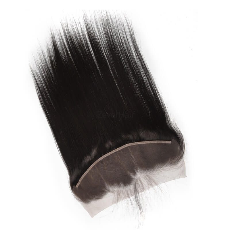 Silky Straight Lace Frontal Made by Real Virgin Hair On Sale - Zever Hair 2