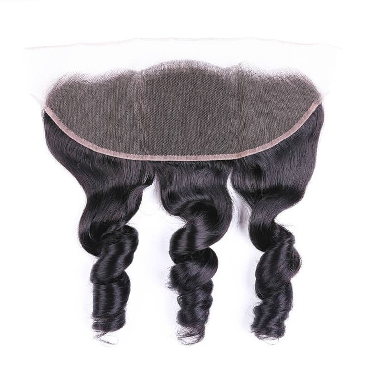 Best Selling 13x4 Loose Wave Virgin Human Hair Lace Frontal For Women