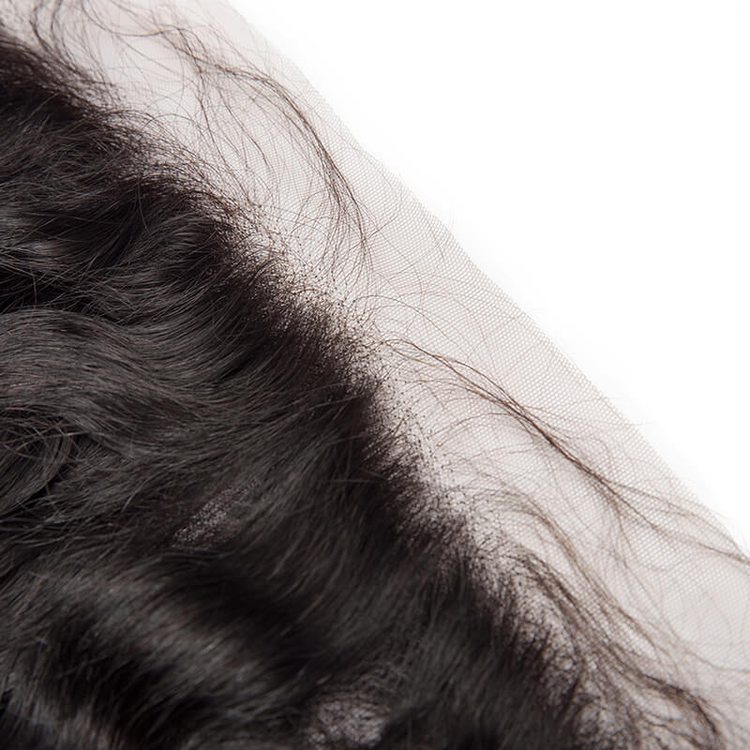 Cheapest Virgin Hair Deep Wave Lace Frontal Natural Back - Zever Hair 3