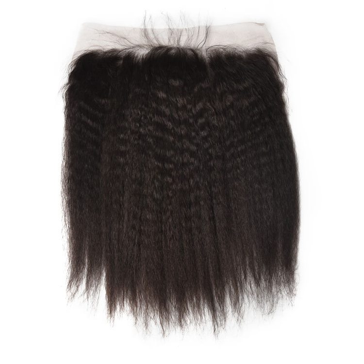 Hot sale Virgin Kinky Straight Hair 13x4 Lace Frontal Back