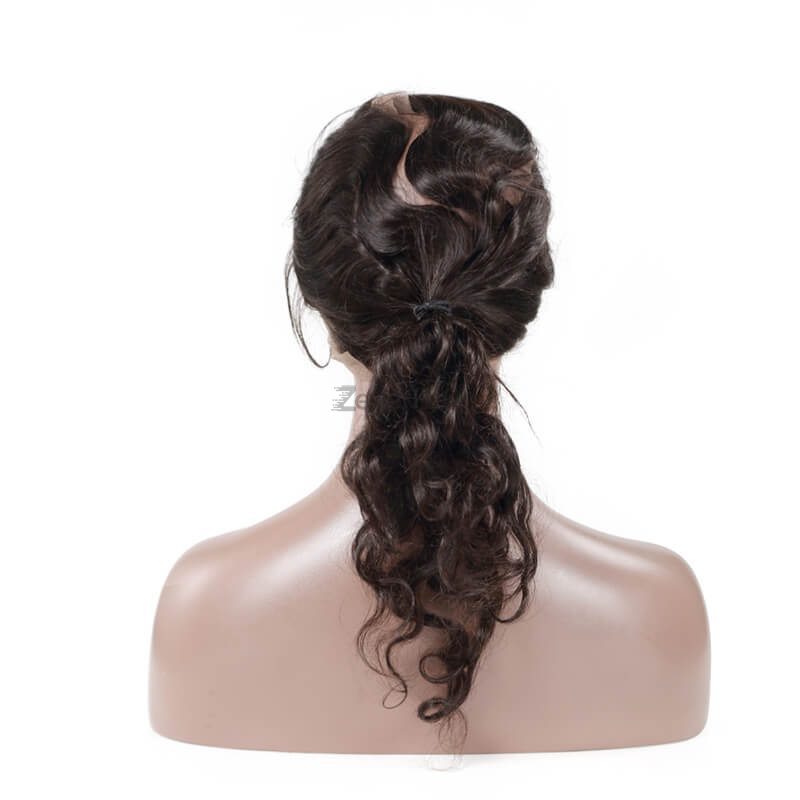 Cheap Virgin Hair Body Wave 360 Lace Frontal Natural Back - Zever Hair 2