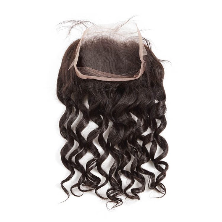 Soft Like Silk Natural Wave Lace 360 Lace Human Hair Frontal