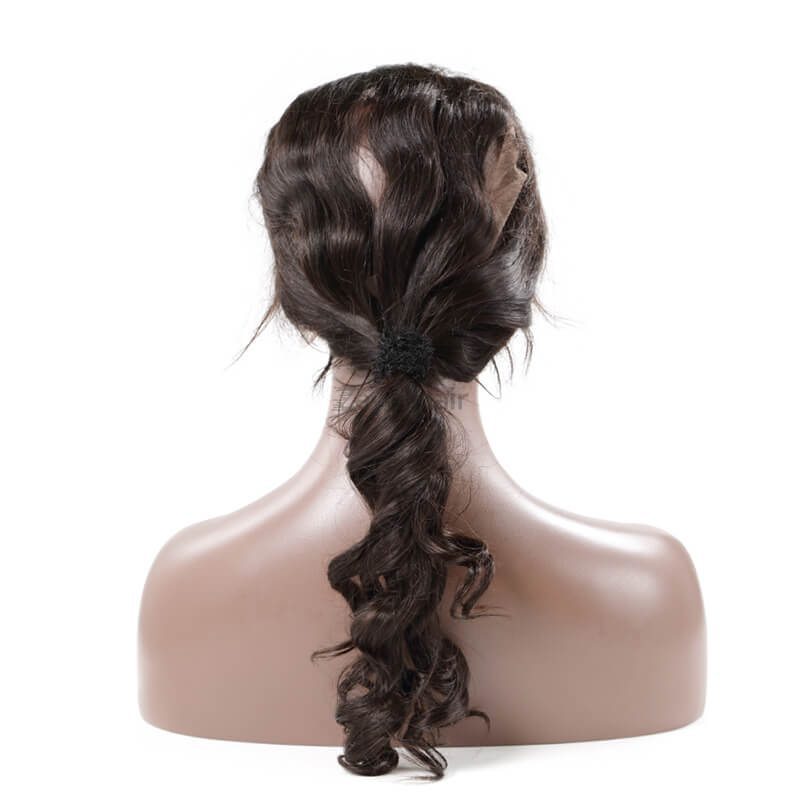 Soft Like Silk Natural Wave Lace 360 Lace Human Hair Frontal - Zever Hair 2