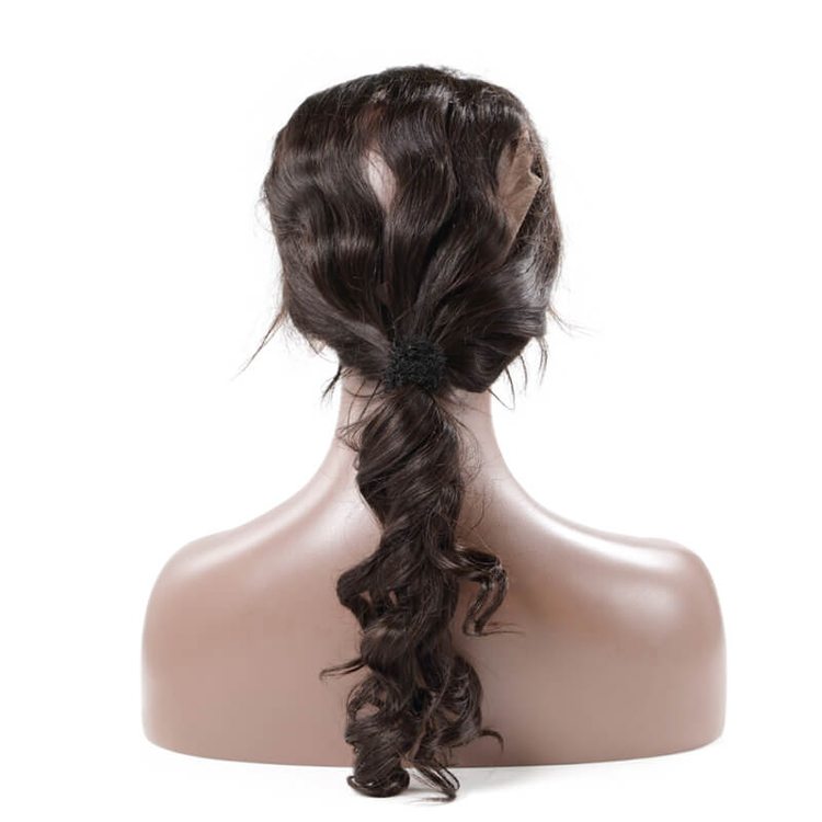 Soft Like Silk Natural Wave Lace 360 Lace Human Hair Frontal - Zever Hair 2