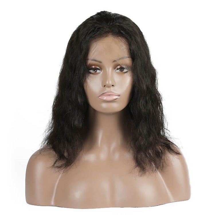 Short Lace Front Human Hair Wigs Wavy Bob Wig 8-30 inch