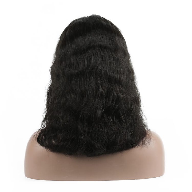 Short Lace Front Human Hair Wigs Wavy Bob Wig 8-30 inch - Zever Hair 3