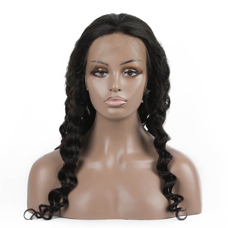 Loose Curly Lace Front Human Hair Wigs 12-30 Inchs