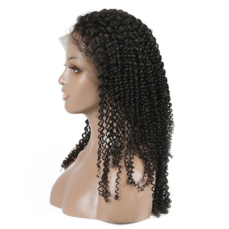 Kinky Curly Lace Front Wig 100% Virgin Human Hair - Zever Hair 1