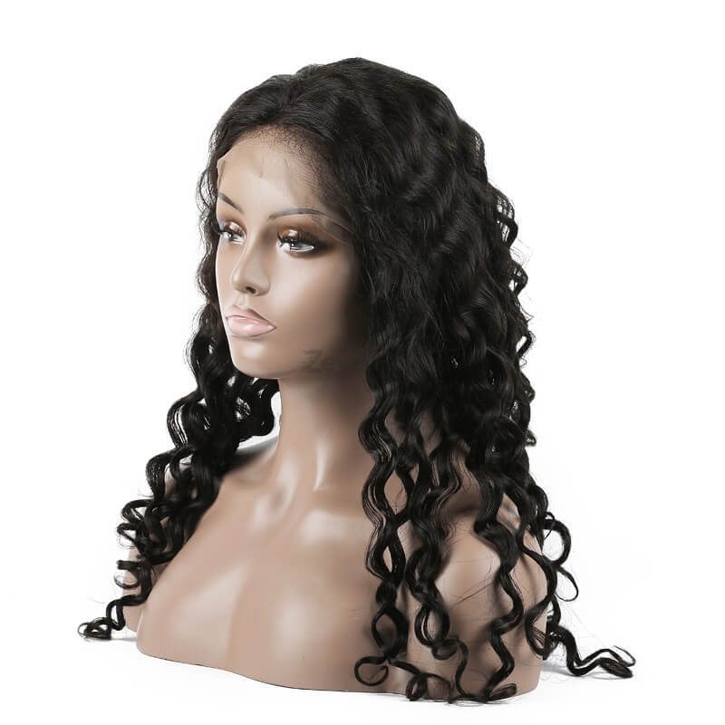 Water Wave Lace Front Human Hair Wigs 10-30 Inch Smooth & Shiny - Zever Hair 1