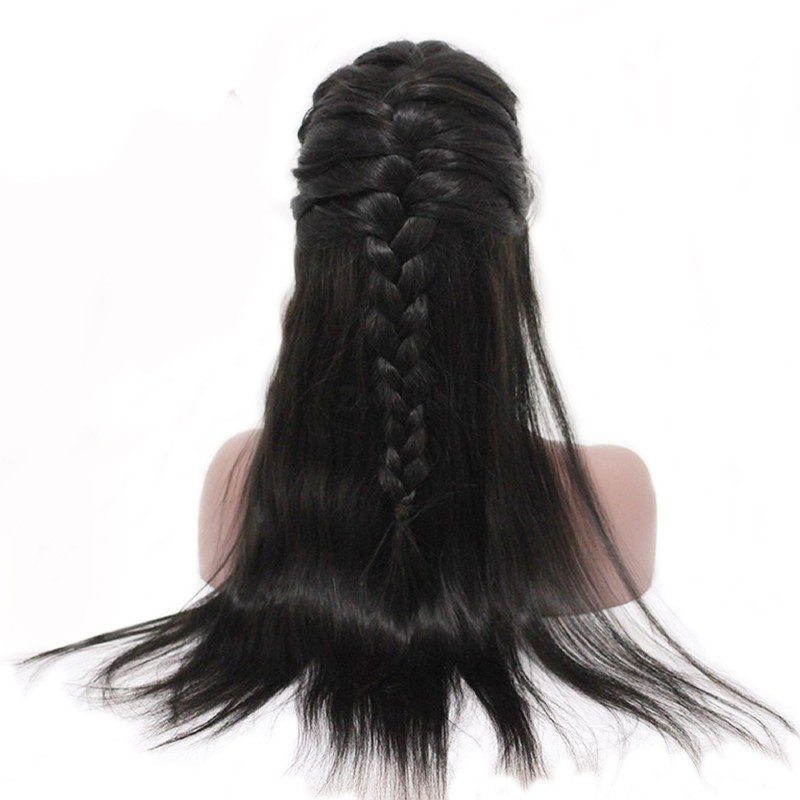 Silky Straight Full Lace Wig, 100% Human Virgin Hair Wigs 8-28 inch - Zever Hair 3