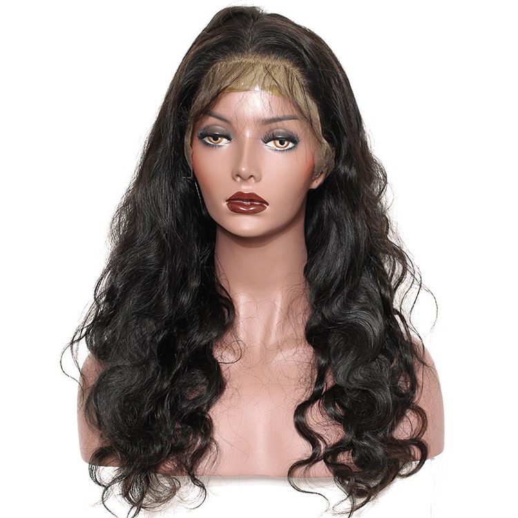 Body Wave Full Lace Human Hair Wigs With Baby Hair