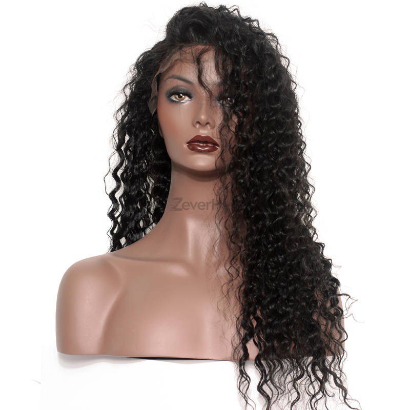 Soft like Silk Deep Wave Human Hair Full Lace Wig - Zever Hair 0