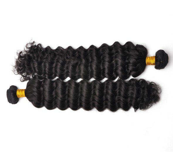 Malaysian Virgin Hair Weave Water Wave Natural Black - Zever Hair 4