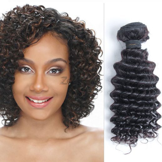 Deep Wave Natural Black Virgin Malaysian Hair Weave Bundles - Zever Hair 0