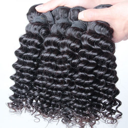 Deep Wave Natural Black Virgin Malaysian Hair Weave Bundles - Zever Hair 2