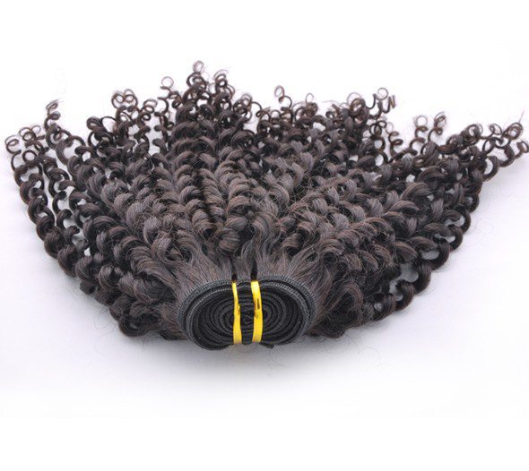 Kinky Curl Natural Black Virgin Indian Hair Bundles - Zever Hair 3