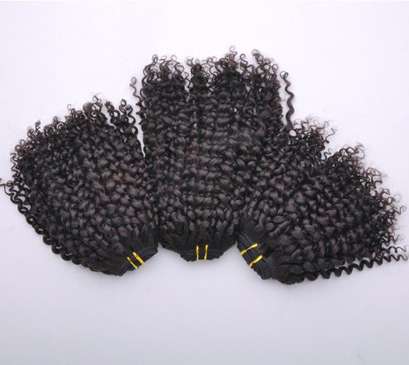 Kinky Curl Natural Black Virgin Indian Hair Bundles - Zever Hair 5