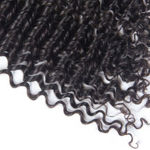 4 Bundles Black Deep Wave Virgin Indian Hair Weave - Zever Hair 2