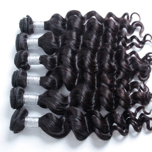 3 pcs Peruvian Virgin Hair bundles Natural Wave Black - Zever Hair 2