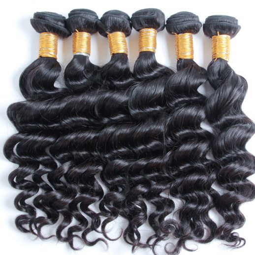 2 pcs Natural Wave Natural Black Brazilian Virgin Hair Weave - Zever Hair 1