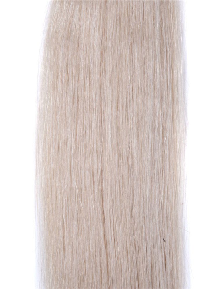 50 Piece Straight Nail Tip/U Tip Remy Hair Extensions Medium Blonde(#24) - Zever Hair 4