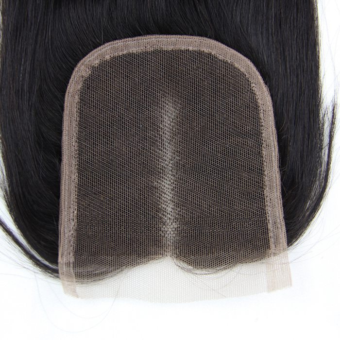 Hot sale Virgin Straight Hair 4x4 Lace Closure Back - Zever Hair 2