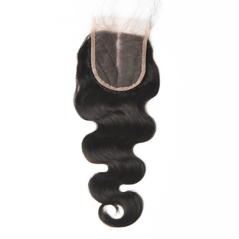 4*4 Unprocessed Virgin Hair Body Wave Lace Closure Natural Color - Zever Hair 3