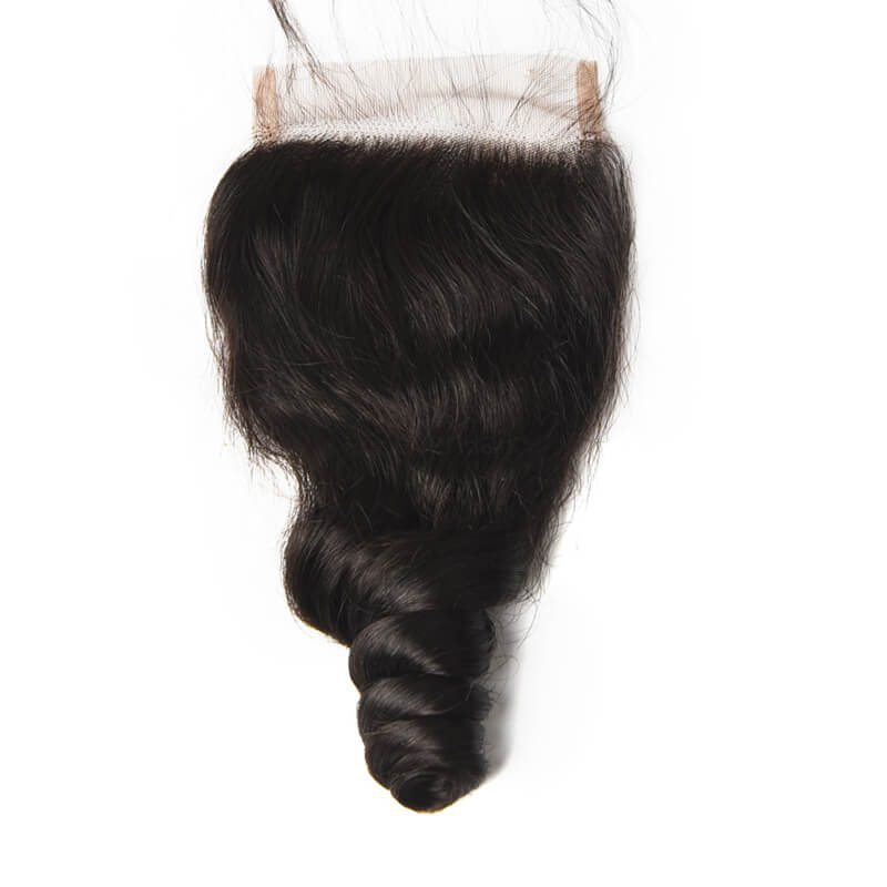 Human Hair Closure Loose Wave Lace Closure - Zever Hair 0