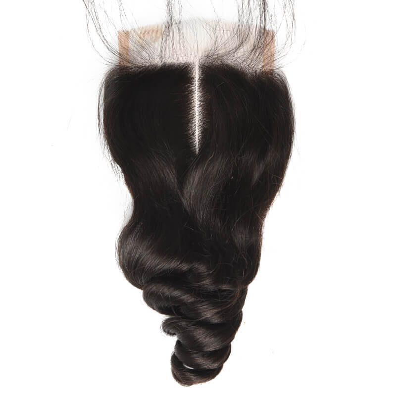 Human Hair Closure Loose Wave Lace Closure - Zever Hair 2