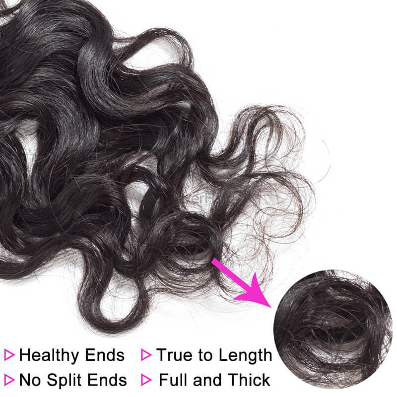 Hot Virgin Hair Natural Wave Lace Closure 4*4 Deals - Zever Hair 4