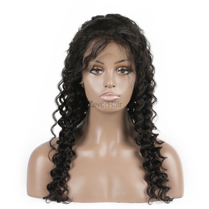 Soft As Silk Deep Wave Lace Front Human Hair Wig - Zever Hair 0
