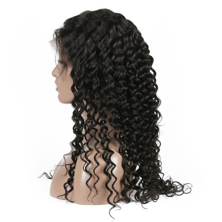 Soft As Silk Deep Wave Lace Front Human Hair Wig - Zever Hair 2